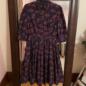 EShakti Collared Dress